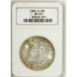 1882-O $1 MS65 NGC. NGC Census: (386/10). PCGS Pop