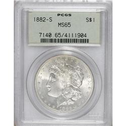 1882-S $1 MS65 PCGS. PCGS Population (14060/4280).