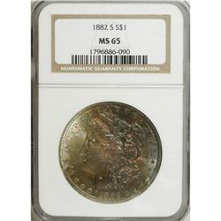 1882-S $1 MS65 NGC. NGC Census: (14337/6339). PCGS