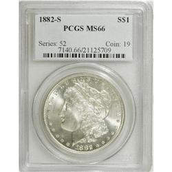 1882-S $1 MS66 PCGS. PCGS Population (3700/580). N