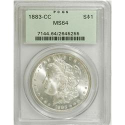 1883-CC $1 MS64 PCGS. PCGS Population (10686/7837)