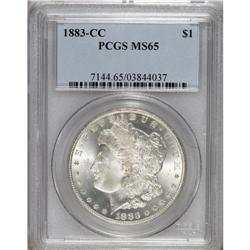 1883-CC $1 MS65 PCGS. PCGS Population (6216/1621).