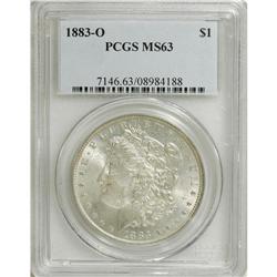 1883-O $1 MS63 PCGS. PCGS Population (22798/30451). NG