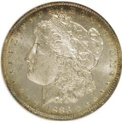 1883-O $1 MS64 Deep Mirror Prooflike ANACS. NGC Census