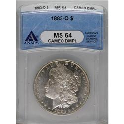 1883-O $1 MS64 Deep Mirror Prooflike ANACS. NGC Census