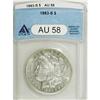 Image 1 : 1883-S $1 AU58 ANACS. NGC Census: (384/1328). PCGS