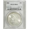 Image 1 : 1884 $1 MS66 PCGS. PCGS Population (341/29). NGC C
