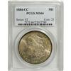 Image 3 : 1884-CC $1 MS66 PCGS. PCGS Population (0/0). NGC C