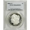 Image 1 : 1884-CC $1 MS64 Deep Mirror Prooflike PCGS. PCGS P