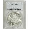 Image 1 : 1885-CC $1 MS63 PCGS. PCGS Population (3510/0). NG