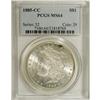 Image 1 : 1885-CC $1 MS64 PCGS. PCGS Population (5771/4060).