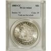 Image 1 : 1885-CC $1 MS64 PCGS. PCGS Population (5771/4060).