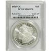 Image 1 : 1885-CC $1 MS62 Prooflike PCGS. PCGS Population (0