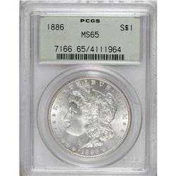 1886 $1 MS65 PCGS. PCGS Population (11948/2180). N