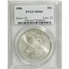 Image 1 : 1886 $1 MS66 PCGS. PCGS Population (1984/196). NGC