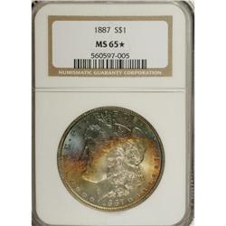 1887 $1 MS65 NGC. NGC Census: (18979/2933). PCGS Popul