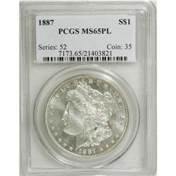1887 $1 MS65 Prooflike PCGS. PCGS Population (223/