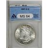 Image 3 : 1887-O $1 MS64 ANACS. NGC Census: (1544/100). PCGS Pop
