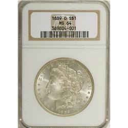1889-O $1 MS64 NGC. NGC Census: (752/50). PCGS Pop