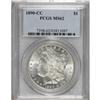 1890-CC $1 MS62 PCGS. PCGS Population (1801/0). NG