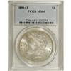 1890-O $1 MS64 PCGS. PCGS Population (2444/378). N
