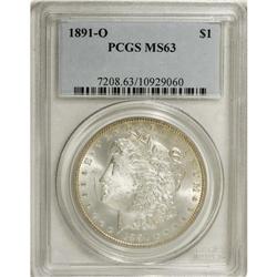 1891-O $1 MS63 PCGS. PCGS Population (1623/1095).