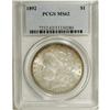Image 3 : 1892 $1 MS62 PCGS. PCGS Population (634/2712). NGC Cen