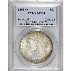 1892-O $1 MS64 PCGS. PCGS Population (1329/139). N