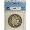 Image 3 : 1893-CC $1 VG10 ANACS. NGC Census: (56/2416). PCGS Pop