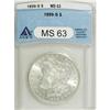 Image 1 : 1899-S $1 MS63 ANACS. NGC Census: (441/718). PCGS