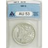 1901 $1 AU53 ANACS. NGC Census: (292/1950). PCGS P