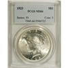 Image 1 : 1923 $1 MS66 PCGS. PCGS Population (1301/51). NGC