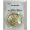 Image 1 : 1924-S $1 MS63 PCGS. PCGS Population (0/0). NGC Ce