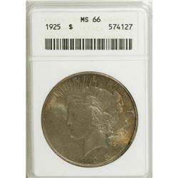 1925 $1 MS66 ANACS. NGC Census: (950/35). PCGS Pop