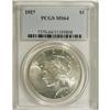 Image 1 : 1927 $1 MS64 PCGS. PCGS Population (1148/200). NGC