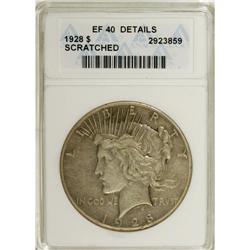 1928 $1 XF40 ANACS. NGC Census: (7/3523). PCGS Populat