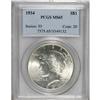 Image 3 : 1934 $1 MS65 PCGS. PCGS Population (449/123). NGC Cens
