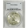 Image 1 : 1934-D $1 MS64 PCGS. PCGS Population (0/0). NGC Ce