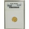 Image 1 : 1852-O G$1 --Cleaned--ANACS. AU50 Details. NGC Cens