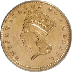 1862 G$1 MS61 PCGS. PCGS Population (213/1161). NGC Ce