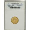 Image 1 : 1854-O $2 1/2 --Cleaned--ANACS. AU55 Details. NGC C