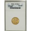 Image 1 : 1897 $2 1/2 --Cleaned--ANACS. MS60 Details. NGC Cen