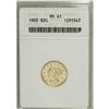 Image 1 : 1903 $2 1/2 MS61 ANACS. NGC Census: (335/3470). PC