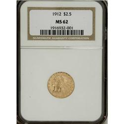 1912 $2 1/2 MS62 NGC. NGC Census: (1618/1130). PCG