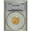 Image 1 : 1925-D $2 1/2 MS63 PCGS. PCGS Population (2351/210