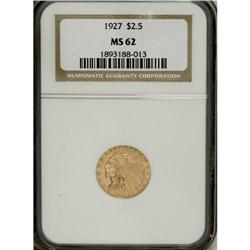 1927 $2 1/2 MS62 NGC. NGC Census: (3295/4611). PCG