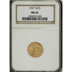 1927 $2 1/2 MS62 NGC. NGC Census: (3320/4662). PCG