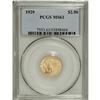 Image 3 : 1929 $2 1/2 MS63 PCGS. PCGS Population (2667/1189). NG