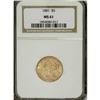 Image 3 : 1881 $5 MS61 NGC. NGC Census: (2566/5838). PCGS Popula