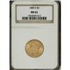 Image 3 : 1885-S $5 MS62 NGC. NGC Census: (915/1051). PCGS Popul